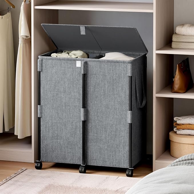 140L Double Laundry Hamper - Image 6