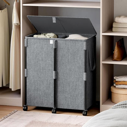 140L Double Laundry Hamper - Image 6
