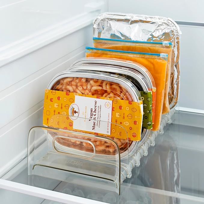 YouCopia FreezeUp Freezer Rack, BPA-Free Clear Fridge Organizer - Image 7