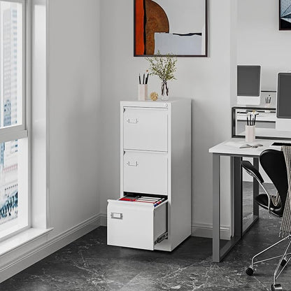 3 Drawers Vertical File Cabinets - Image 2