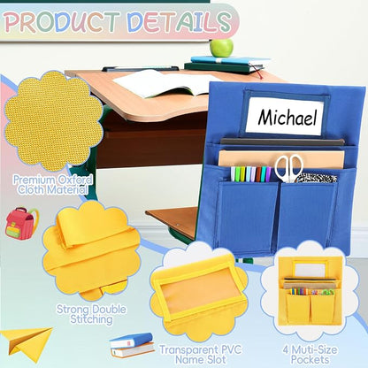 gisgfim 24 Pcs Small Chair Pockets - Image 3