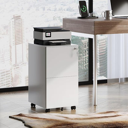 DEVAISE 2-Drawer Rolling File Cabinet - Image 2