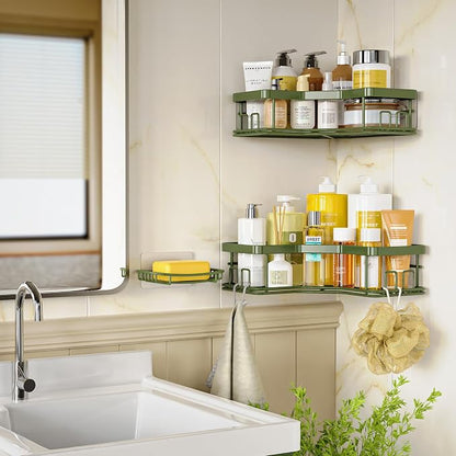 MAXIFFE 3 Pack X-Large Corner Shower Caddy - Image 7