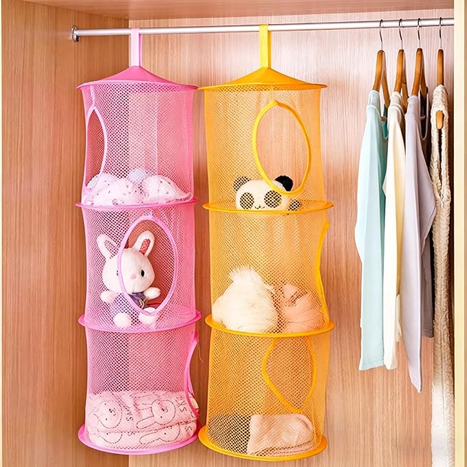 Mesh Hanging Storage Basket - Image 2