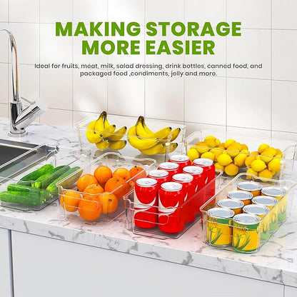Utopia Home - Fridge & Refrigerator Organizer Bins, Kitchen Cabinets & - Image 3