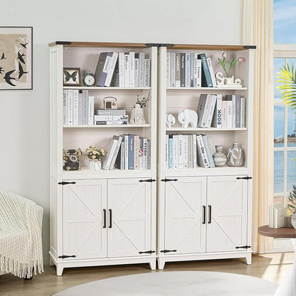 5 Tier Bookshelf 70in Tall Bookcase - Image 3