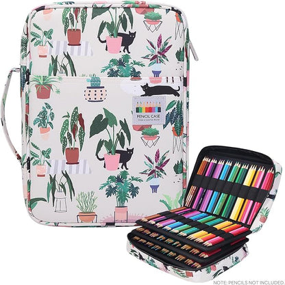 JAKAGO 220 Slots Colored Pencil Case Large Capacity Pen Holder by JAKAGO