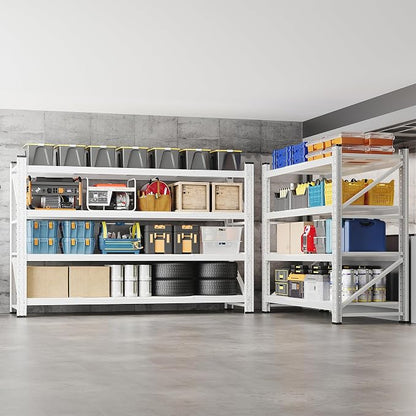 BYNSOE 48" W Storage Shelves 3000lbs Garage Metal Shelving Heavy Duty Garage - Image 3