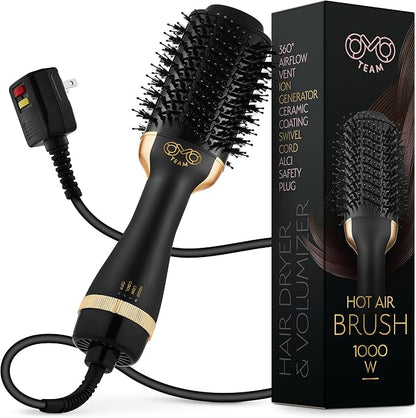 Professional Blowout Hair Dryer Brush, Hot Air Brush by OnMyOwnteam