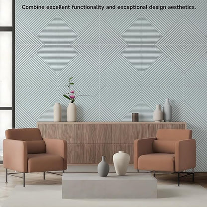 TO-TH Acoustic Wall Panels, 6 Pack Total Size 72 x 48 Inches, Self-Adhesive - Image 3