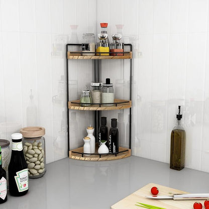 Dorhors Corner Bathroom Organizer Countertop, Vanity Counter Storage Shelf | 3 - Image 5