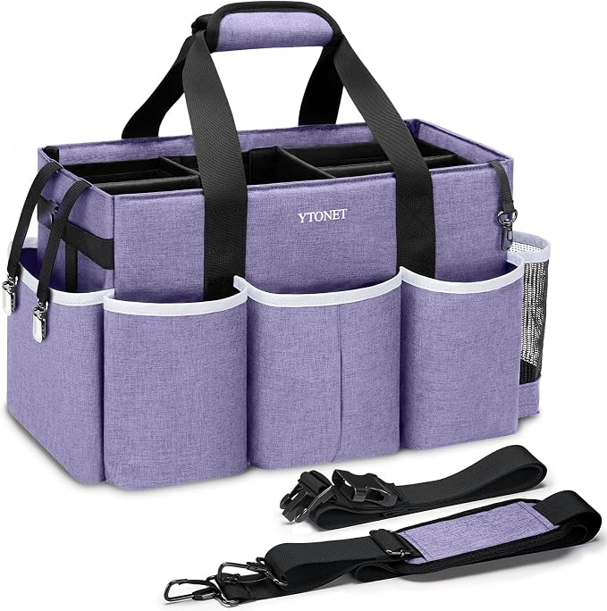 Ytonet Cleaning Caddy, Wearable Cleaning Supplies Organizer by YTONET