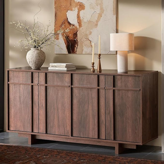 63" Sideboard Buffet Cabinet by VITALIKUS