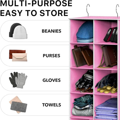 Simple Houseware 20 Section Shelves Hanging Shoes Organizer Holder - Image 7