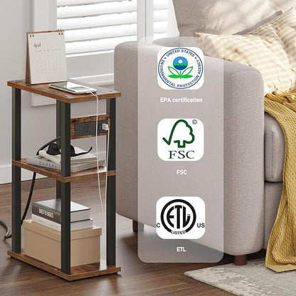 TUTOTAK Small Narrow Side Table - Image 4