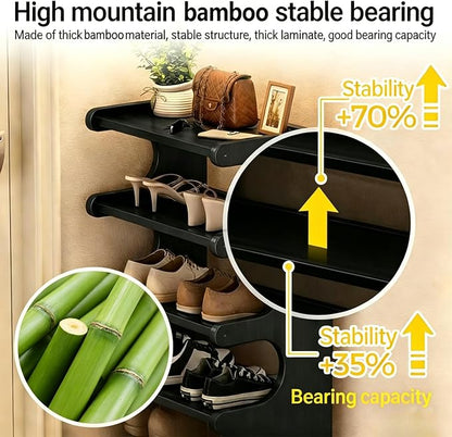39" Bamboo Shoe Rack - Image 7