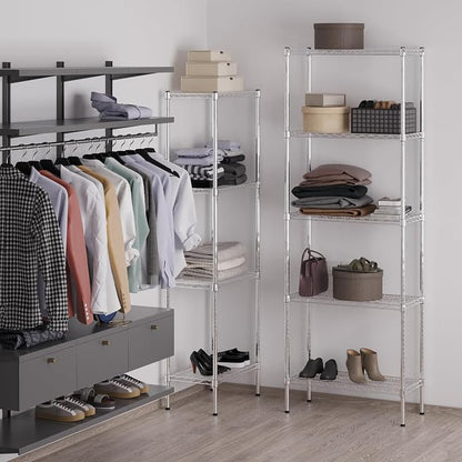 14" Deep x 30" Wide x 86" Height Wire Shelving Kit | 5-Tier | NSF Commercial - Image 5