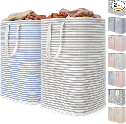 Lifewit 2 Pack Laundry Basket 80L Each, Collapsible Clothes Hamper by Lifewit
