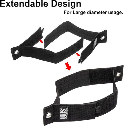 8 Pack Heavy Duty Large 13-inch Extension Cord Storage Extendable Cable Ties - Image 4