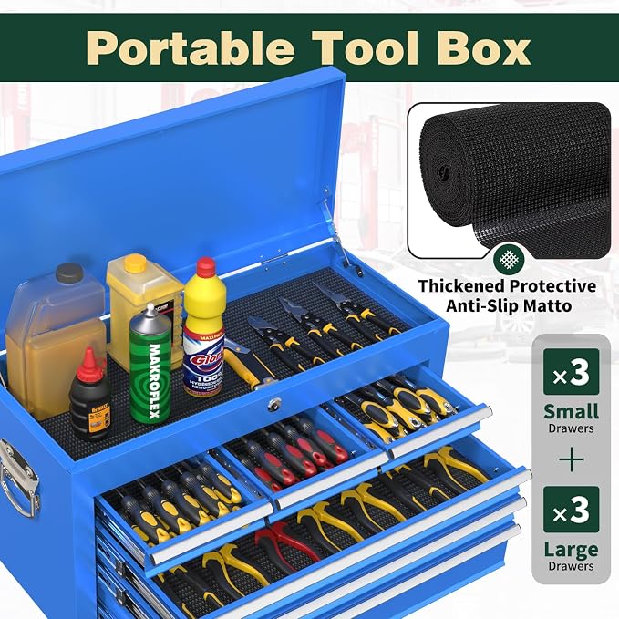 8-Drawer Heavy Duty Tool Chest - Image 5