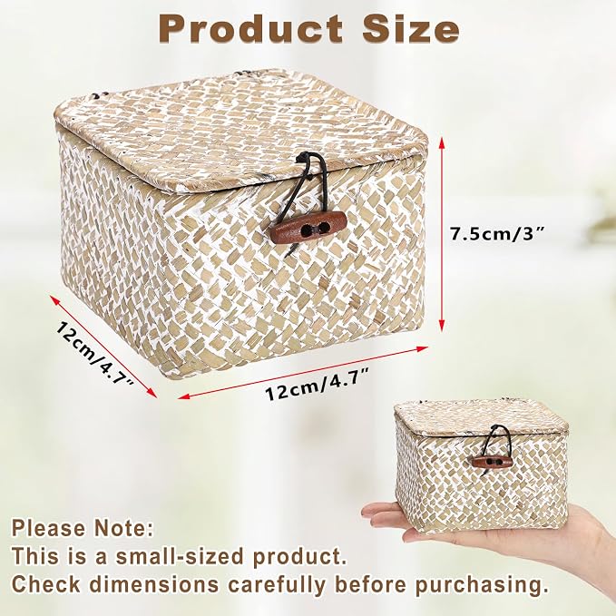 Hipiwe Small Seagrass Basket - Image 3
