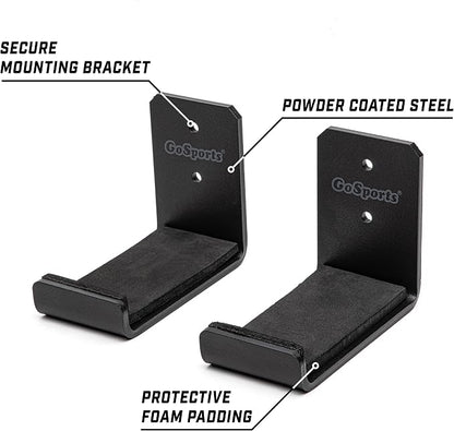 GoSports Universal Snowboard & Skateboard Wall Mount Display Racks - Image 4