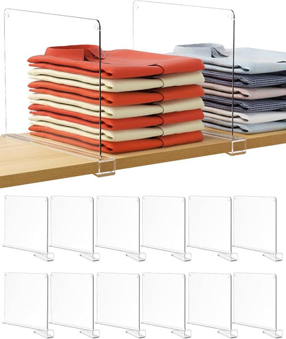 HBlife 12 Inches Tall Shelf Dividers, Purse Organizer by HBlife