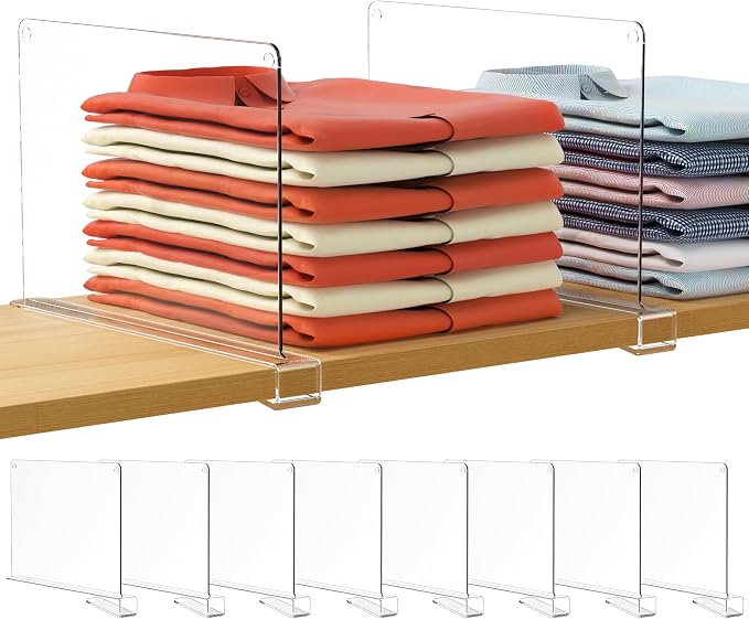 HBlife 12 Inches Tall Shelf Dividers, Purse Organizer by HBlife