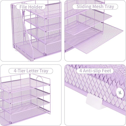 OPNICE 4-Tier Paper Organizer - Image 4