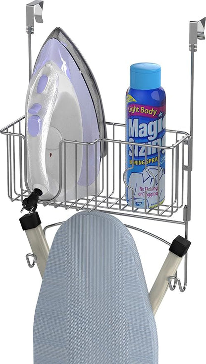 Simple Houseware Over-The-Door/Wall-Mount Ironing Board Holder - Image 4