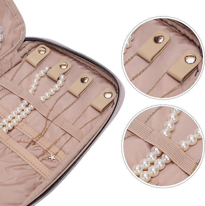 NISHEL Travel Jewelry Case, Holiday Organizer - Image 4