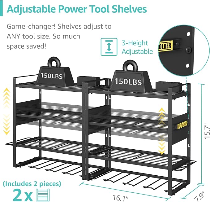 NUTIKAS Power Tool Organizer - Image 4