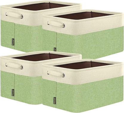 BALEINE 4 Pack Fabric Storage Bins by BALEINE