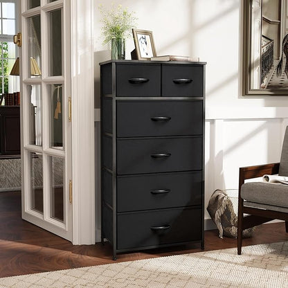 Tall Dresser for Bedroom, Fabric Storage Tower - Image 2
