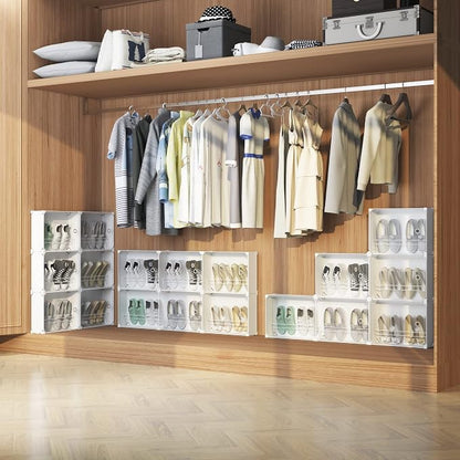 MAGINELS 5-Tier Slim Shoe Rack Organizer, Thin Storage Shelf - Image 8