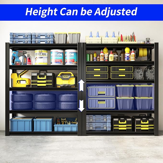 Metal Storage Shelving Heavy Duty, Shelves Unit - Image 4