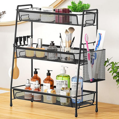 VITVITI 3-Tier Bathroom Organizer Countertop, Metal Wire Mesh Bathroom Counter by VITVITI