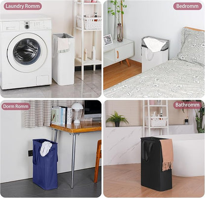 efluky Slim Laundry Basket, Narrow Laundry Hamper - Image 7