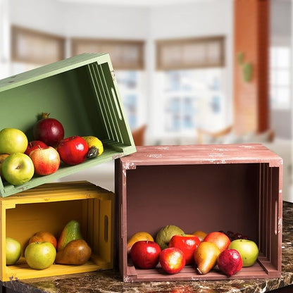 wald imports - Set of 3 Red - Image 3