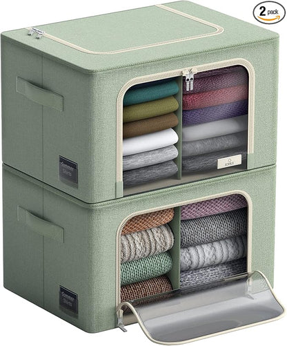 Sorbus Storage Bins with Divided Interior by Sorbus