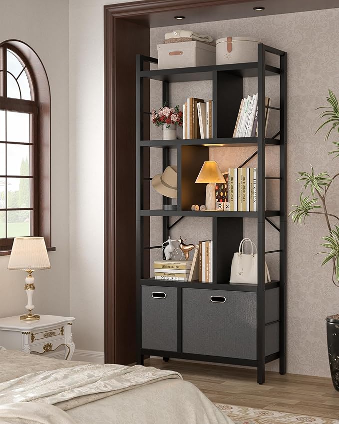 Armocity Bookshelf with Drawers - Image 6