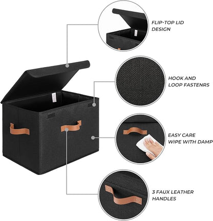 GRANNY SAYS Black Storage Bins - Image 4