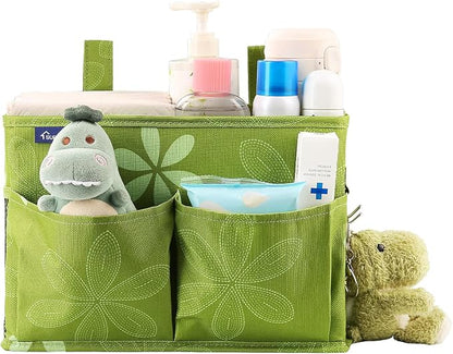 Surblue Bedside Caddy Hanging Bed Organizer Storage Bag Pocket - Image 3