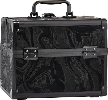 Makeup Train Case, Portable Makeup Case - Image 7