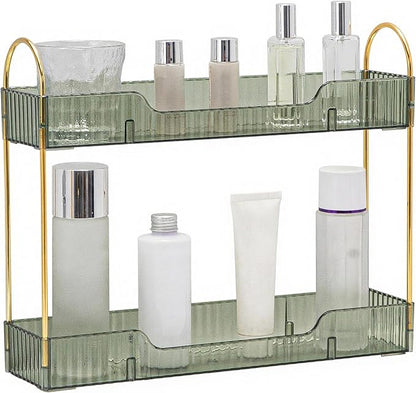 YCIA&DONE 2 Tiers Narrow Vanity Makeup Organizer, Bathroom Organizers - Image 6