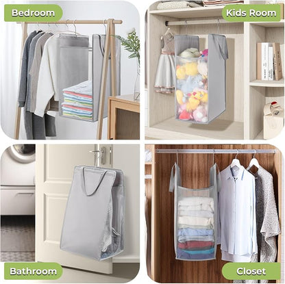 FENTEC Fentec Hanging Laundry Hamper, Hanging Laundry Basket, Slim Laundry - Image 7