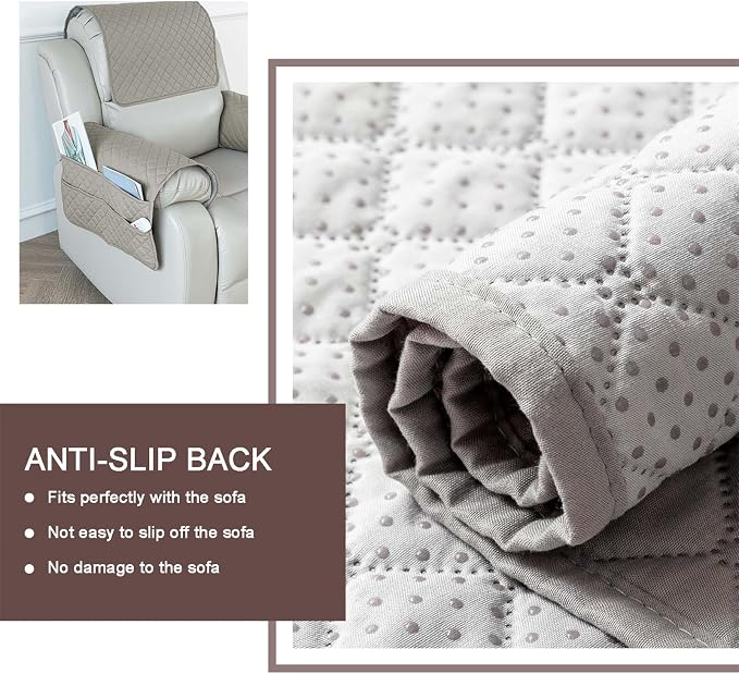 Waterproof Sofa Armrest Cover Headrest Cover - Image 4