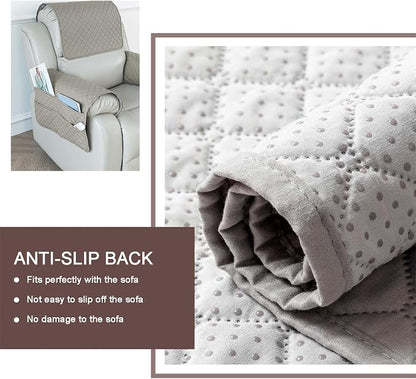 Waterproof Sofa Armrest Cover Headrest Cover - Image 4