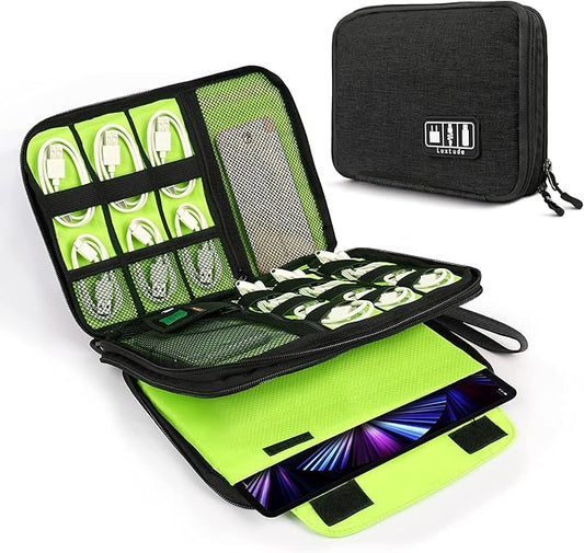 Luxtude Cord Organizer Travel, Cable Organizer Bag, Portable Electronics by Luxtude
