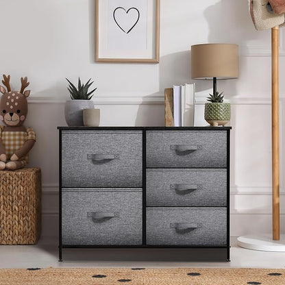 Sorbus Dresser with 5 Drawers - Image 6